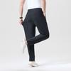 Summer new high elasticity hanging down men's elastic waisted casual pants for comfortable sitting without pressure