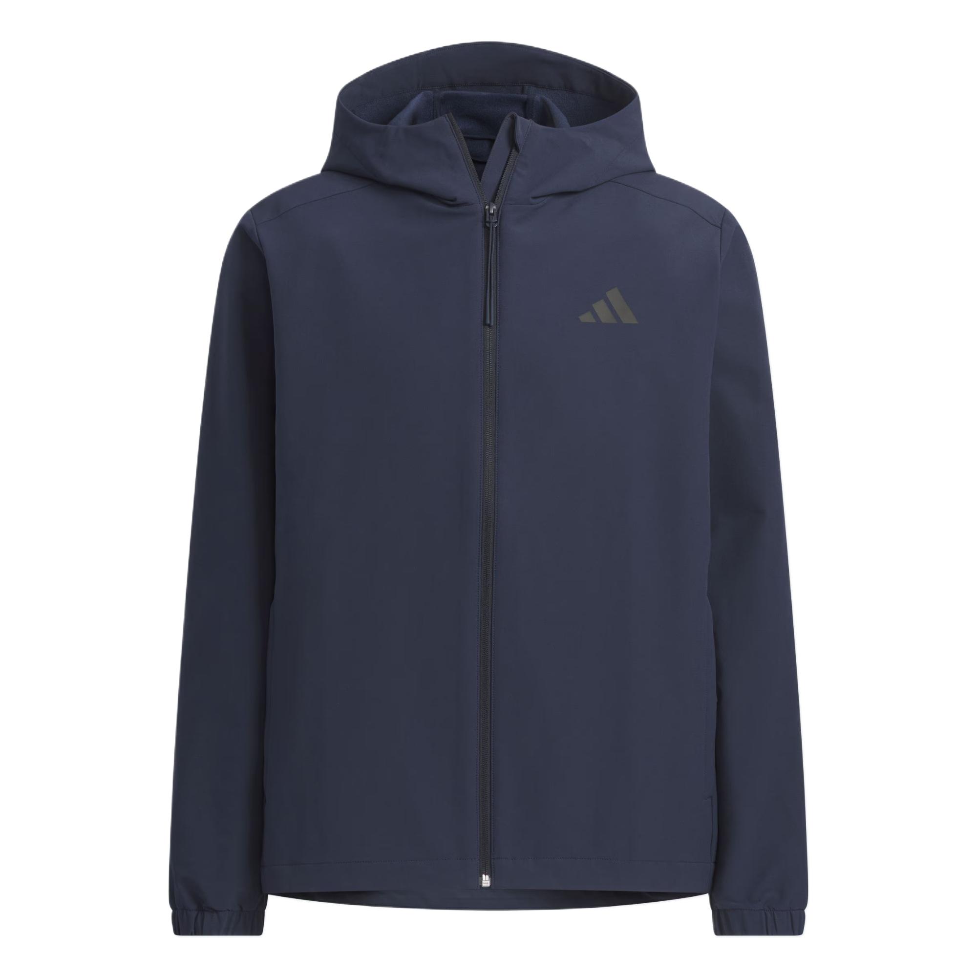 

Adidas Спортивная повседневная куртка софтшелл с капюшоном, приталенного кроя, удобная, унисекс, KF5223 M