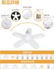 Laiqianle Garage 2 LED Ceiling Pendant Work 6 Daylight Ceiling Easy To No Construction Angle Energy Construction High Brightness Light, 100W, Pieces,