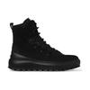 STONE ISLAND Suede Leather Round Toe Lace-Up Ankle Boots Men Boots Black 77FWS0404V0029