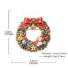 Broșe Tematică de Crăciun Cu Strălucitoare Strass Designuri Adorabile Perfecte Pentru Petrecerea de Crăciun Cadou de Sărbători