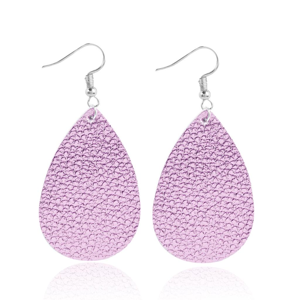 Earrings Leaf Earrings Gold Simple Double Layer Hollowed Out Leaf Earrings Vintage Double Layer Teardrop Straw Large Circle Women's Earrings
