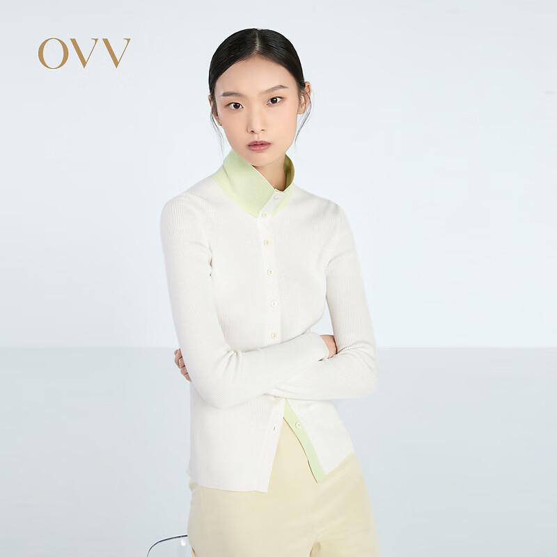 OVV Women s Silk Blend Knit Cardigan M