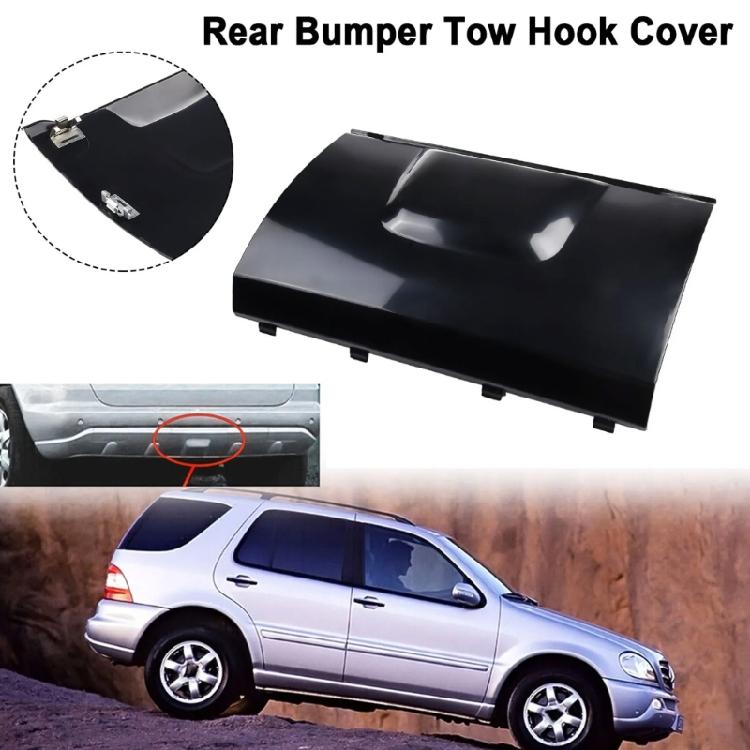 Protective Tow Eye Cover Rear Trailer Hitch Caps Lid Suitable for W163 ML320 ML350 ML500 ML55AMG 1638801105 A1638801105