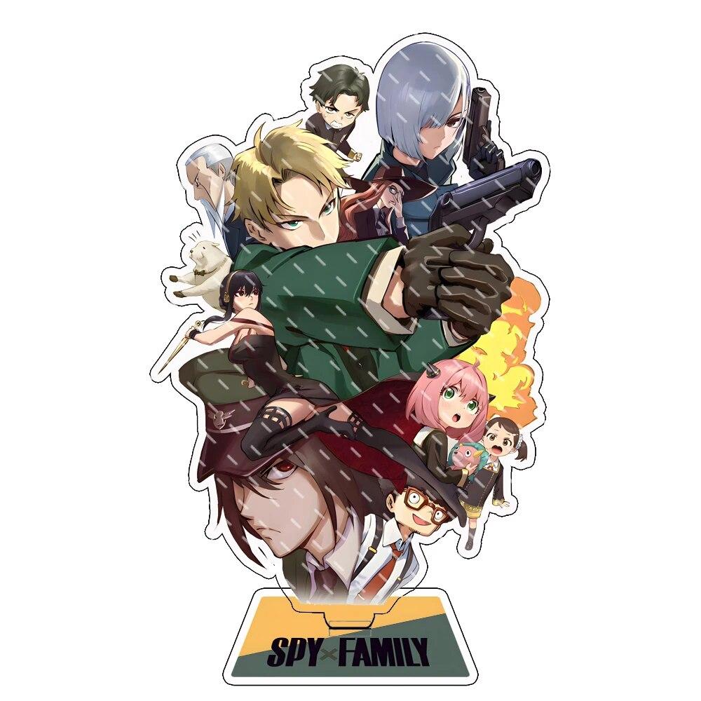 Anime Spy X Family Figure Cosplay Acrylic Stand Twilight Loid Forger Yor Forger Anya Forger Model Plate Collection Props Gifts