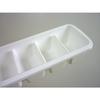 Asvel Slim Ice Tray, 3 Tiers, Stackable, White, Made in Japan