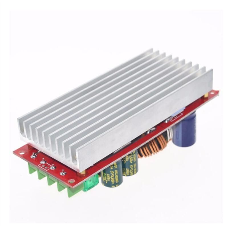 1200W Boost Module 20A DC DC Step Up Converter Boost Power Supply Module 10-60V TO 12-80V Booster Converter Board