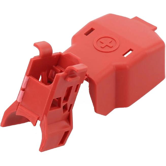 1pcs Car Positive Battery Terminal Cover Fit For Honda Fit For Accord 2010-17 32418-R40-003 Auto Battery Positive Protection Cover