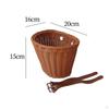 Colorful Children's Bike Front Basket for Outdoor Adventures