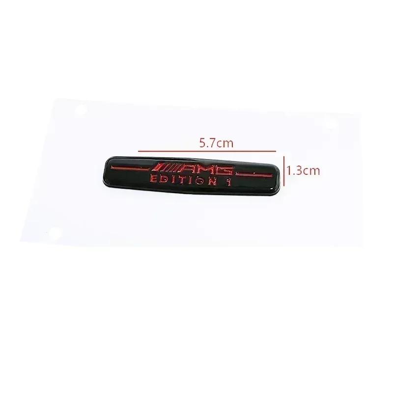 

AMG Special EDITION 1 Emblem Car Sticker Accessories For Mercedes Benz Brabus Maybach Smart W204 GLC CLA GLK W205 W203 W206 W108 1 Pcs
