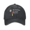 Vintage GerUnisex-Federaal Instituut voor Heerlijke Bieren Baseballpet Unisex Verweerd Katoen Zonneklep Buiten Sporten Cadeaumuts
