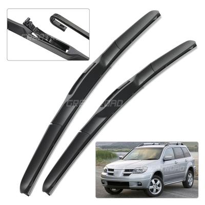For Mitsubishi Outlander CU ZE ZF 2001-2006 2002 2003 2004 2005 Wiper Front Wiper Blades Windshield Windscreen Window 22"+19"