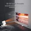 2026 1080P Portable HD Projector with 5G Screen Mirroring for Home and Douyin/Kuaishou Streaming