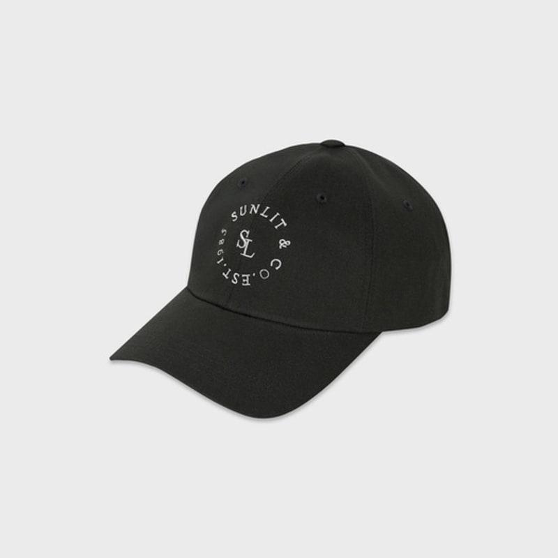 Sunlit SUNLIT LETTERING BALL CAP (CHARCOAL)