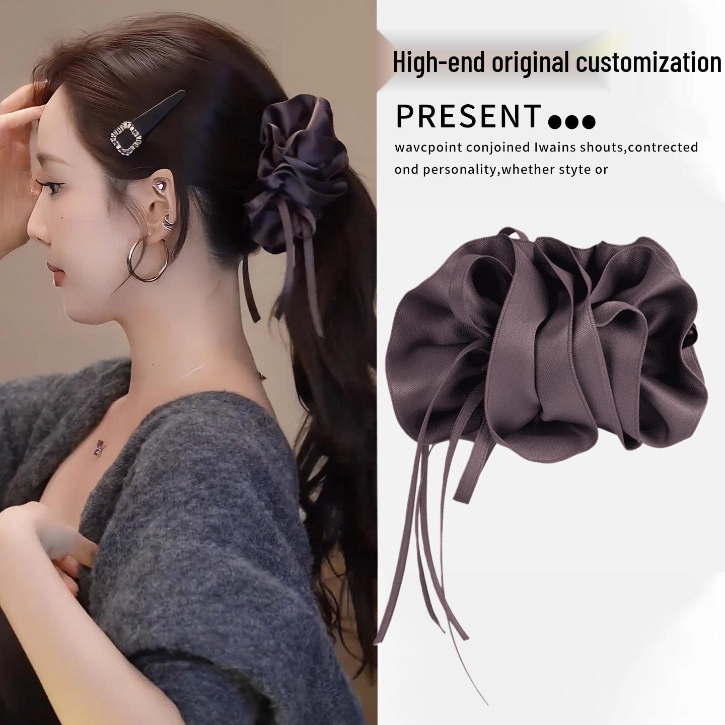 2025 High-End French Cloud Banana Clip - Volume & Style Hair Accessory