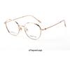 Women's Pure Titanium Small Frame Eyeglasses with Myopia Lenses - Fashionable & Simple Design for Youth
