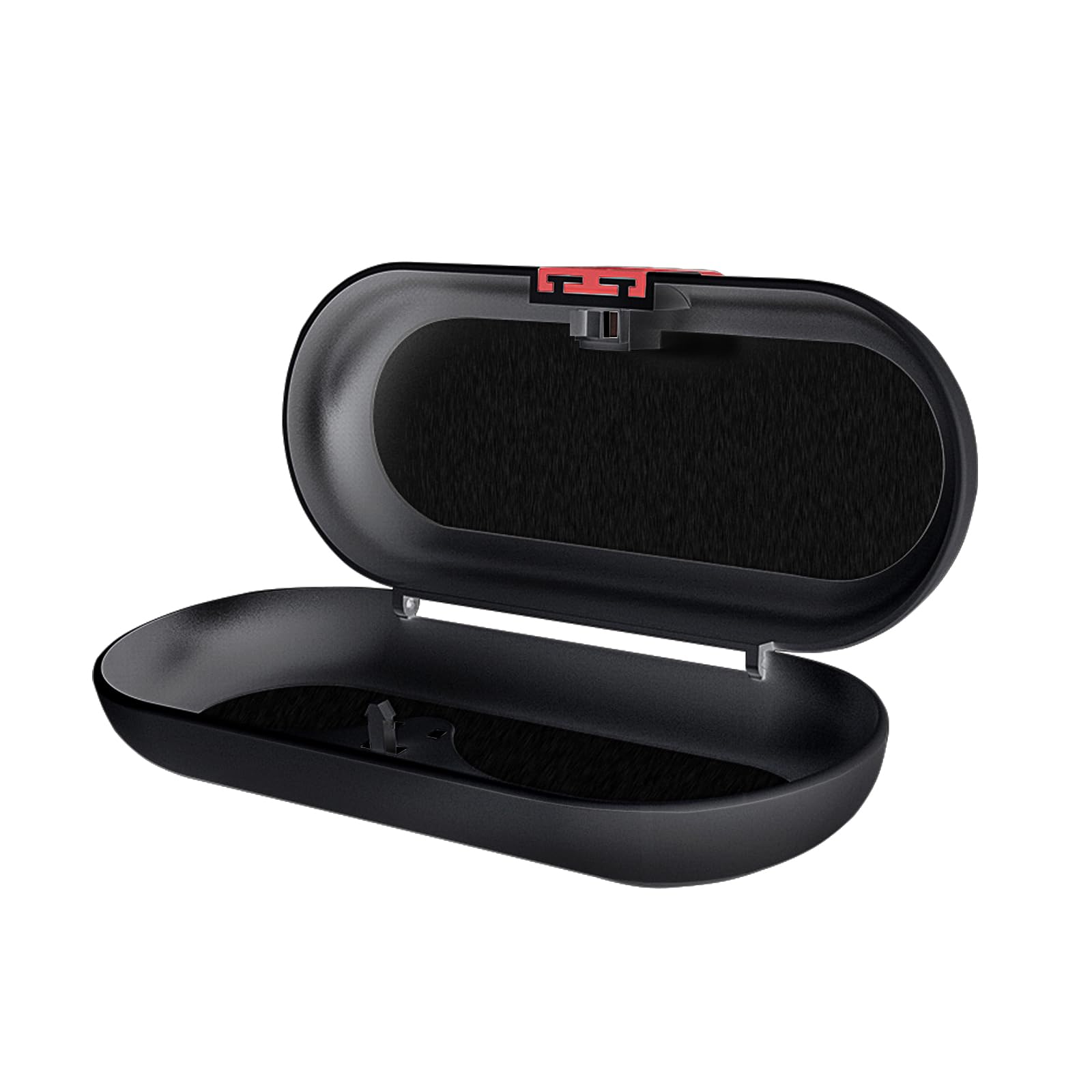 

Car Sunglasses Sun Visor Sunglasses ABS Multifunctional Sunglasses Storage Case for Car Eyeglasses Kwak s Stand, Holder, (Black) чёрный