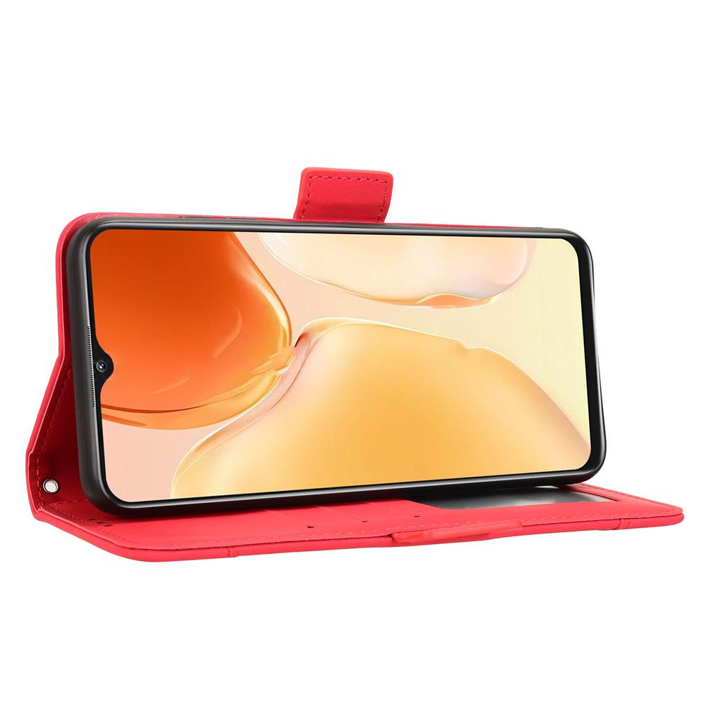 Pro Oukitel C1 Pro/Oukitel C1 Kožené pouzdro Kryt peněženky na telefon s více sloty na karty