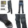 Easy Motorcycle Size M RR7700 ROUGH&ROAD Wrap-Over Pants, Black, (30-36 inches),