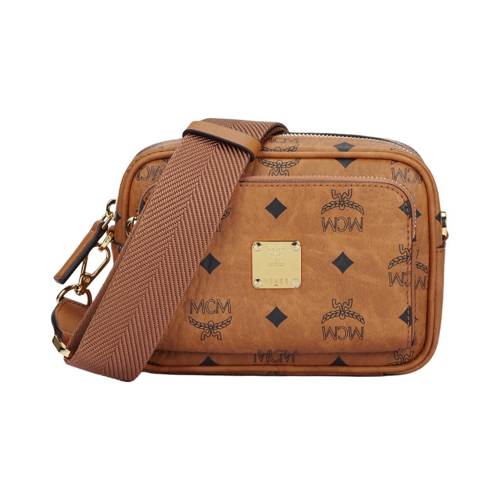 MCM Klassik Crossbody X Mini Visetos Cognac MMRAAKC03CO001