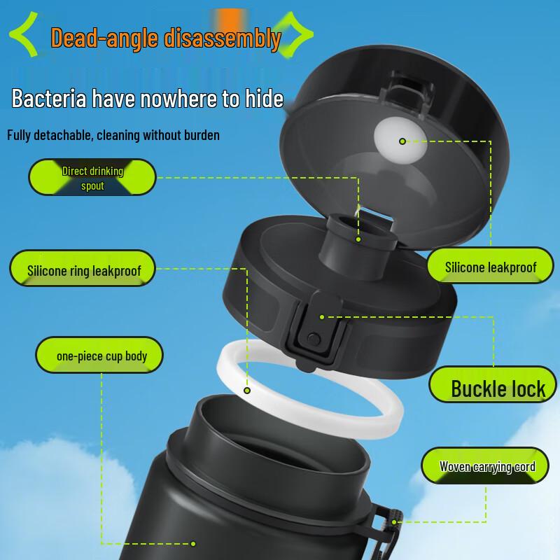 XTEP Large Capacity Sports Water Bottle
