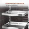 Modern Corner Kitchen Pot Storage Rack