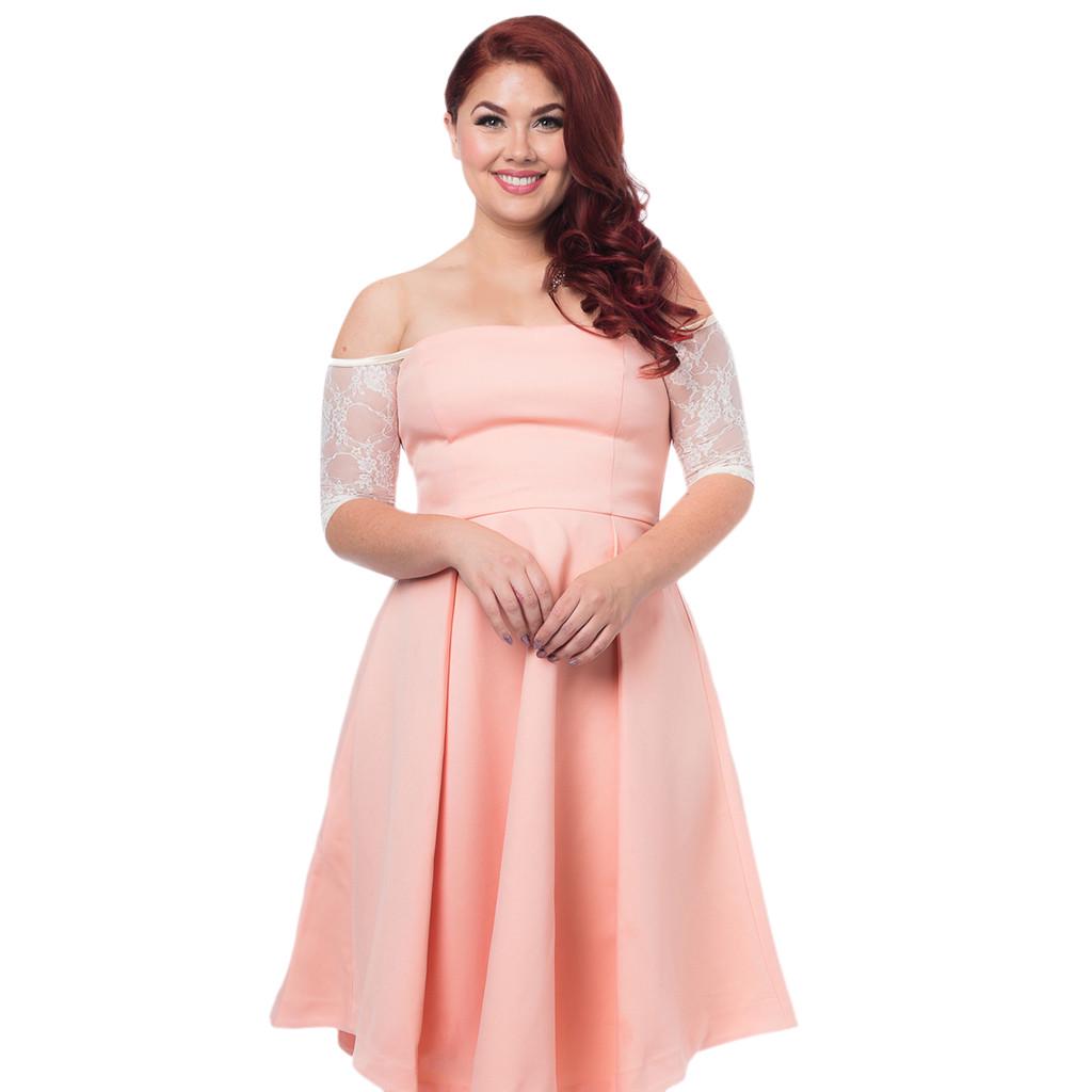 Buy Plus Size Seamless Arm Shaper Short Sleeve Cropped Navel Lace