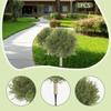 Artificial Topiary Tree Faux Shrub Cypress Plant Bushes PP Material Maintenance Suitable for Entryway Garden Office Home Decor