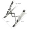 Metal Aluminum Alloy Folding Notebook Computer Bracket Portable Cooling Bracket
