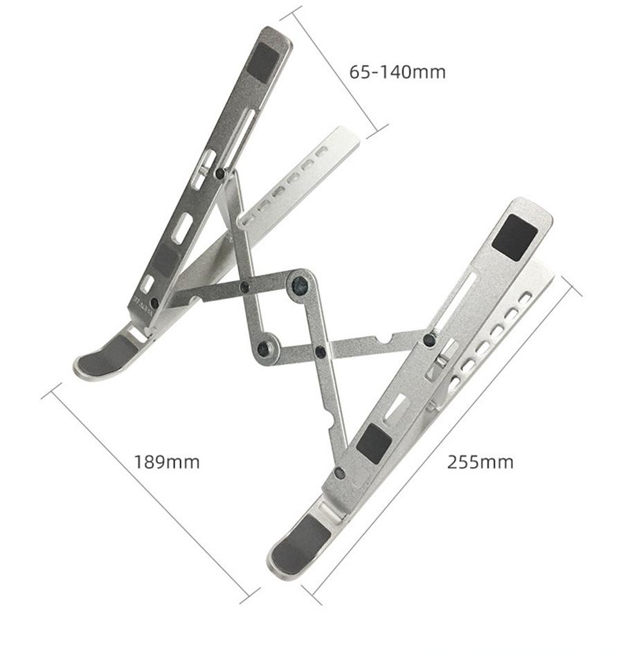 Metal Aluminum Alloy Folding Notebook Computer Bracket Portable Cooling Bracket