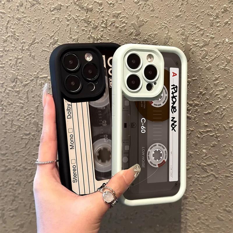 Lucky Tape Pattern Phone Case for Samsung S26 S25 S24 S23 S22 S21 S20 F06 M16 Note 20 FE Plus Ultra 4G 5G Silicone TPU Cover