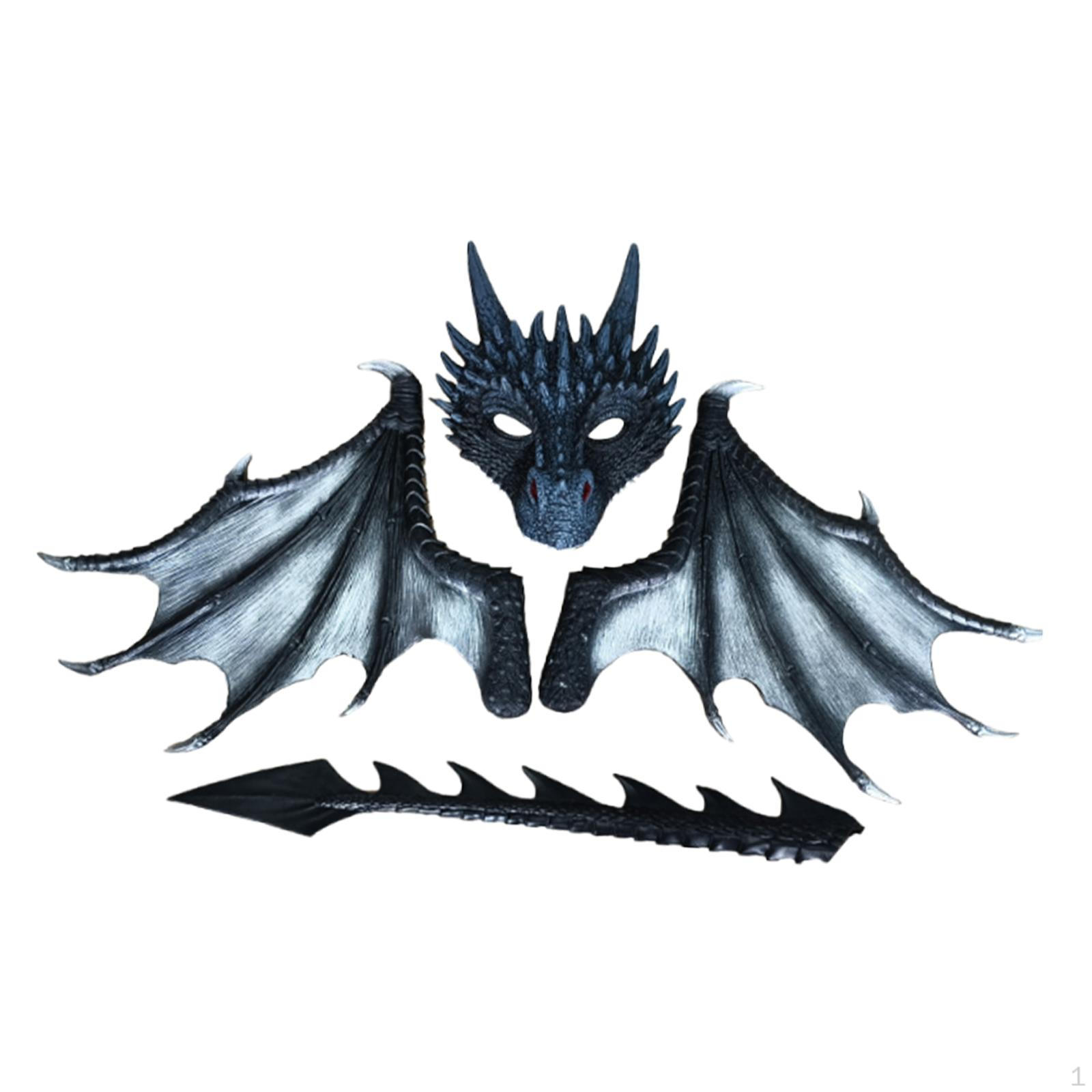 

Детский костюм дракона с динозавровым хвостом и для мероприятий на Хэллоуин