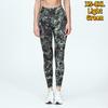 Leggings da Yoga Elasticizzati da Donna Viola Chiaro con Stampe Graffiti Fitness Corsa Palestra Sportivi Attivi