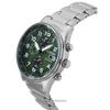 Citizen Eco-Drive Chronograph Stainless Steel Green Dial CA0770-72X 100M Men's Watch