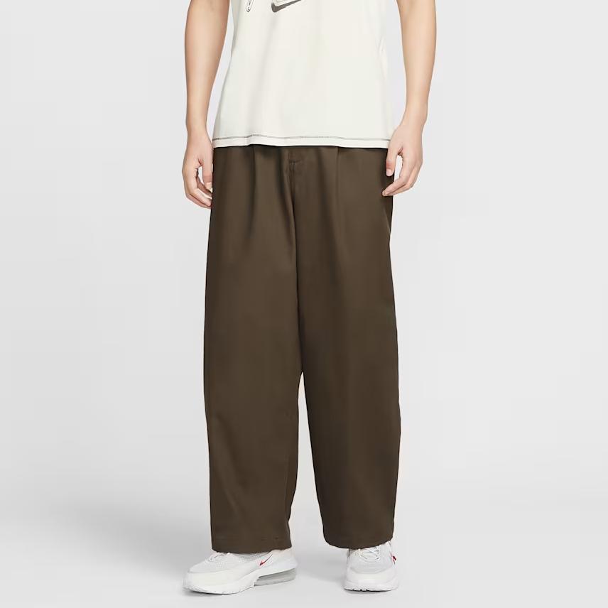 Nike FW25 Life Wide Leg Solid Color Comfortable Simple Casual Pants Men bottoms II0520212