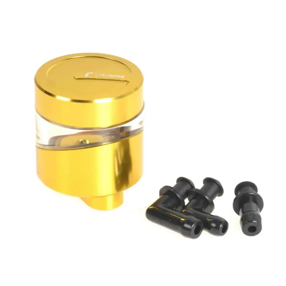 

Motorcycle Front Brake Fluid Bottle Reservoir Front Brake Pump Cylinder Split Oil Cup For Yamaha Honda Suzuki Kawasaki золотой