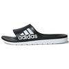 adidas Cloudfoam Suola in Gomma Comoda Antiscivolo Antiscivolo Ciabatte a Fascia Unisex Nero Bianco CM7928