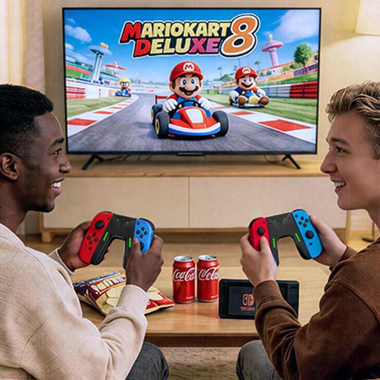 Ultra-thin NS Joy-con Charging Grip - Play & Charge Controller Holder