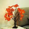 Maple Trees with Lights DIY Branches Maple Leaf Light Fall Thanksgiving Decorations for Home Wedding Indoor Party