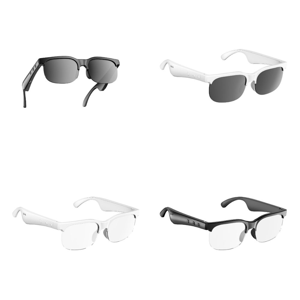 Anti-Touch-Technologie Intelligente Audio-Brille Offenes Ohr Design Bluetooth-Sonnenbrille Unisex