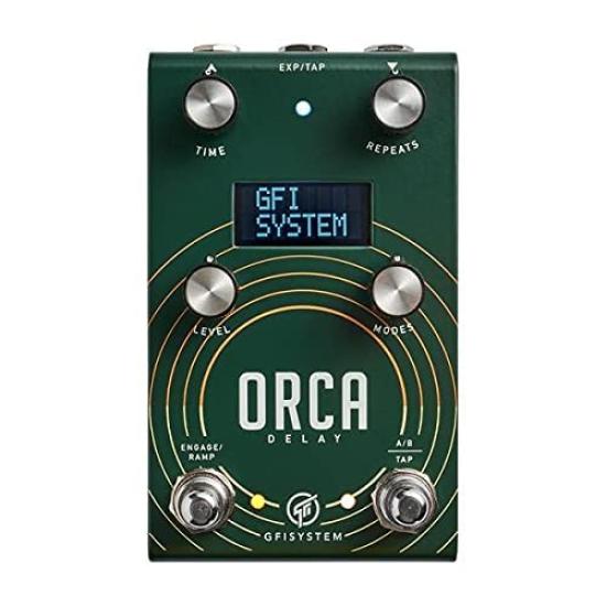 

GFI System Delay Pedal Green ORCA [] зелёный