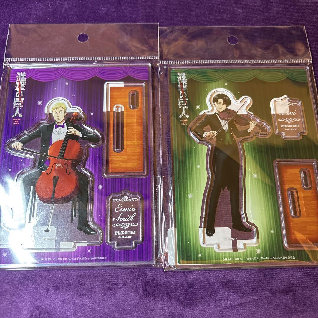 

[USED] Attack on Titan Quartet Acrylic Stand Erwin Levi