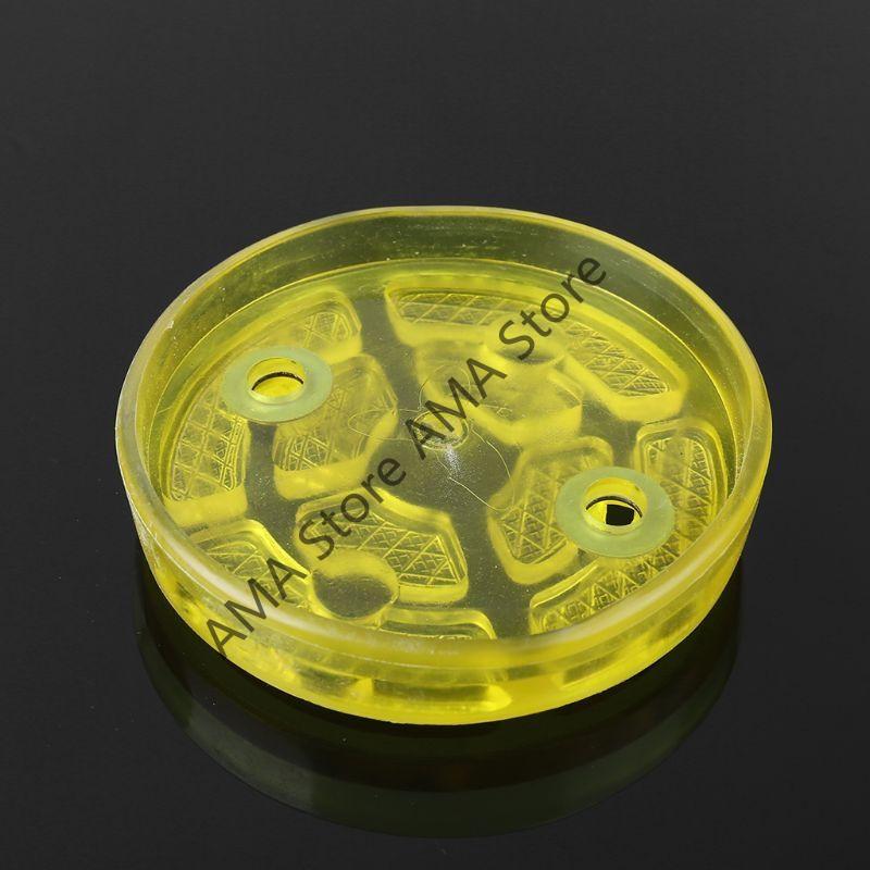 X7JF Universal Pad Lifting Support Pads Adapter for Jack Stand Universal Rubber Slotted Frame Pinch Welds Protector