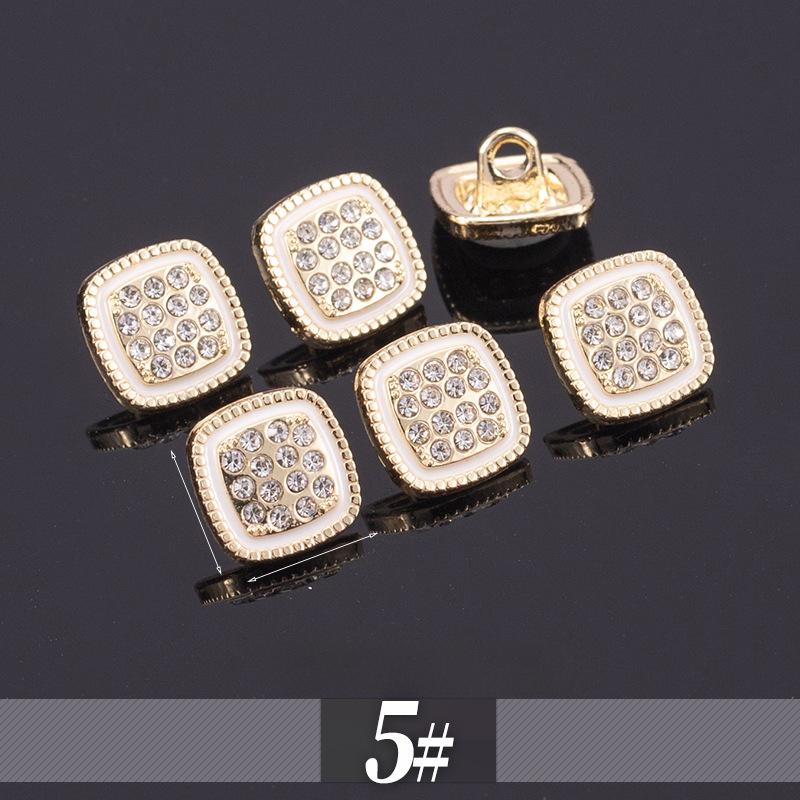 Non-slip Button Underbutton Removable Adjustable No-stitch Button No-stitch Pearl Button Shirt Decorative Brooch Button