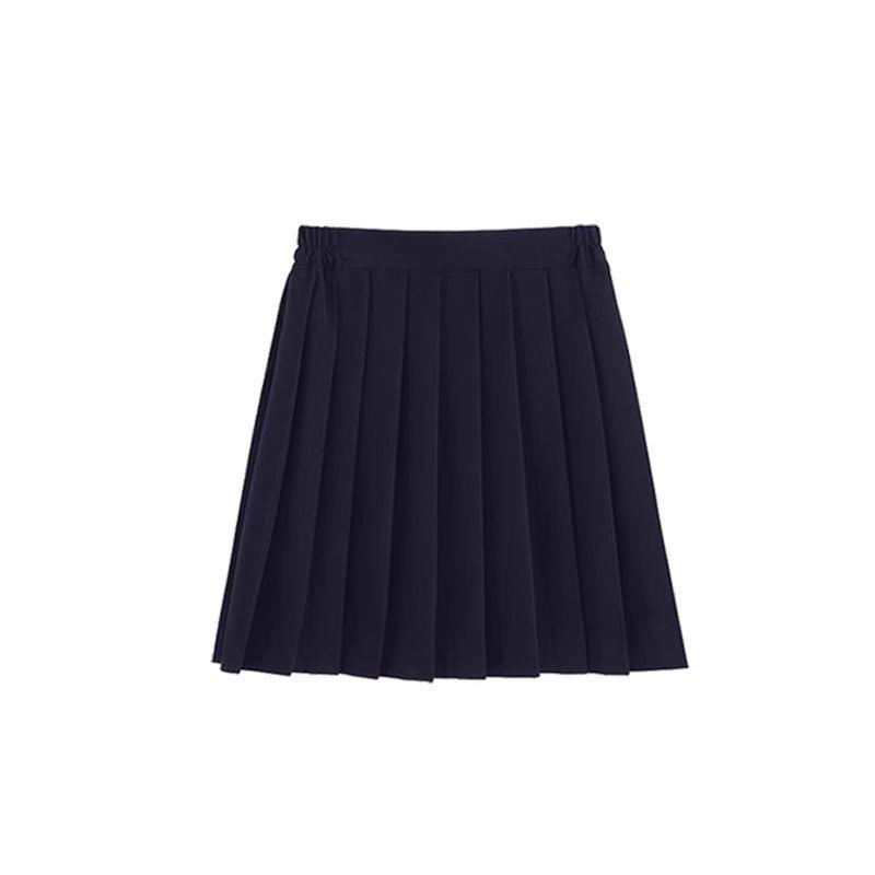 

Thai Academy-Style Summer Graduation Uniform: Fashionable JK Skirt Set for Elementary Girls 130cm