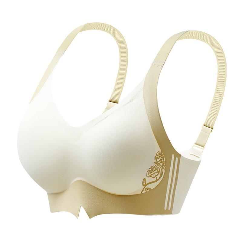 Traceless Large-size Underwear, Women's Soft Support, Pull and Gather To Prevent Sagging, Close Secondary Breasts, Large Breasts and Small Bras.