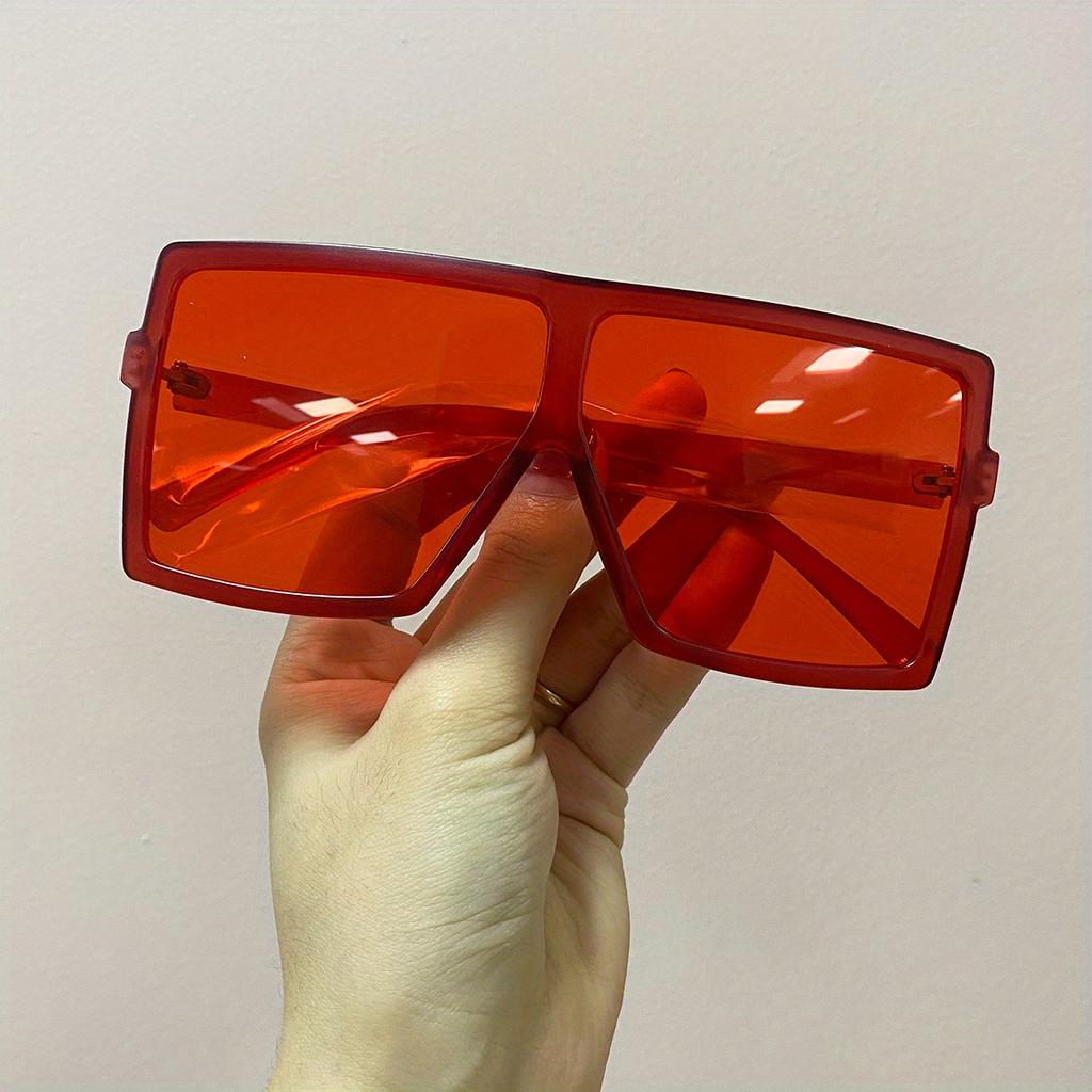Fashion Square Oversized Sunglasses for Women Shades Sunglasses UV Protection Glasses