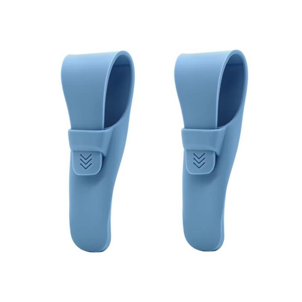 2Pcs Practical Silicone Manual Shaver Protector Soft Waterproof Razor Cover Anti-Scratch Manual Shaver Case Travel Use
