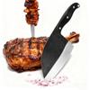7 Inch Slicing Knife 1095 High Carbon Steel Blade G10 Handle Chef Cleaver Meat Cutting Vegetables Handmade Forged Kitchen Knives