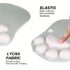 Roztomilá podložka pod myš Cat Claw s podporou zápěstí – měkká, přesná stopa a klikání pro maximální pohodlí!
